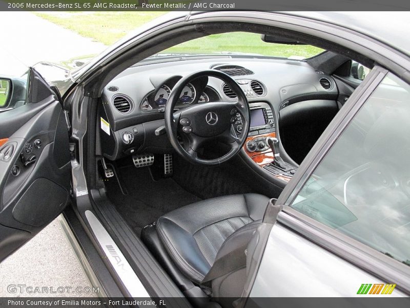 Pewter Metallic / AMG Charcoal 2006 Mercedes-Benz SL 65 AMG Roadster