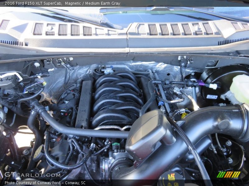  2016 F150 XLT SuperCab Engine - 5.0 Liter DOHC 32-Valve Ti-VCT E85 V8