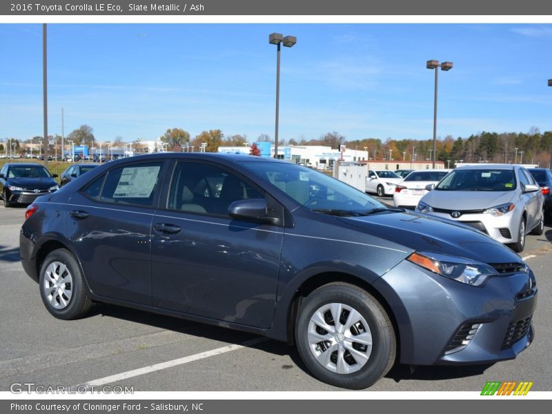 Slate Metallic / Ash 2016 Toyota Corolla LE Eco