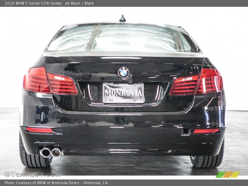 Jet Black / Black 2016 BMW 5 Series 528i Sedan