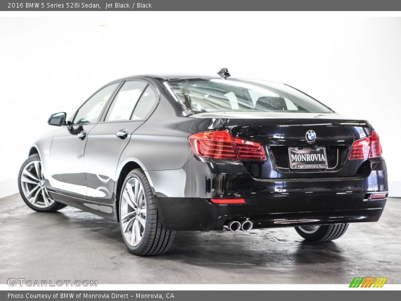 Jet Black / Black 2016 BMW 5 Series 528i Sedan