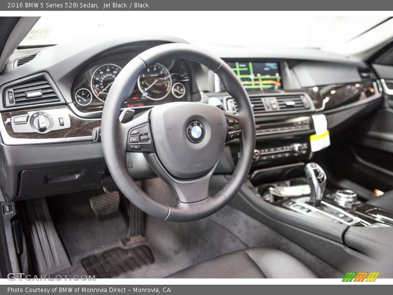 Jet Black / Black 2016 BMW 5 Series 528i Sedan