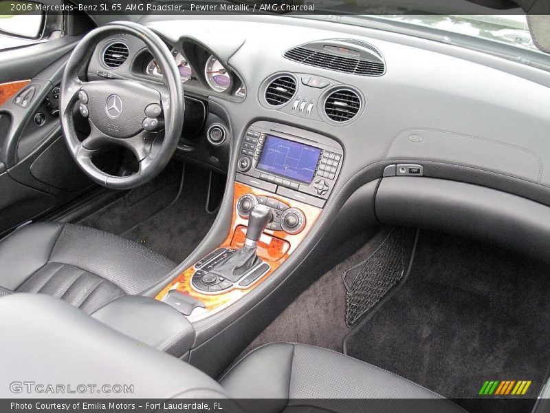 Pewter Metallic / AMG Charcoal 2006 Mercedes-Benz SL 65 AMG Roadster