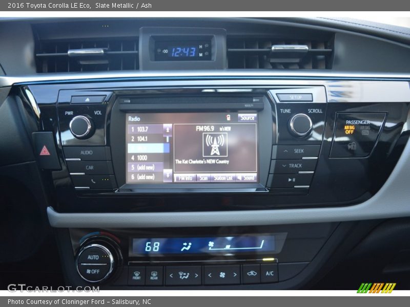 Slate Metallic / Ash 2016 Toyota Corolla LE Eco