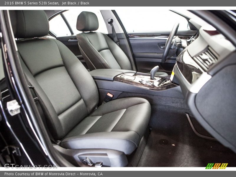 Jet Black / Black 2016 BMW 5 Series 528i Sedan