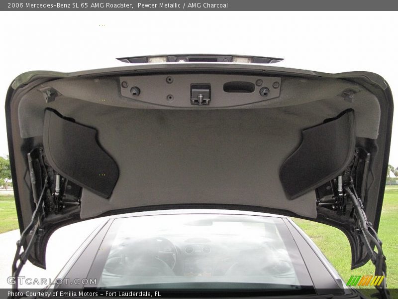 Pewter Metallic / AMG Charcoal 2006 Mercedes-Benz SL 65 AMG Roadster
