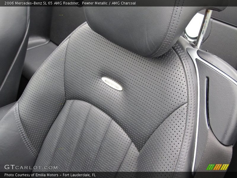 Pewter Metallic / AMG Charcoal 2006 Mercedes-Benz SL 65 AMG Roadster