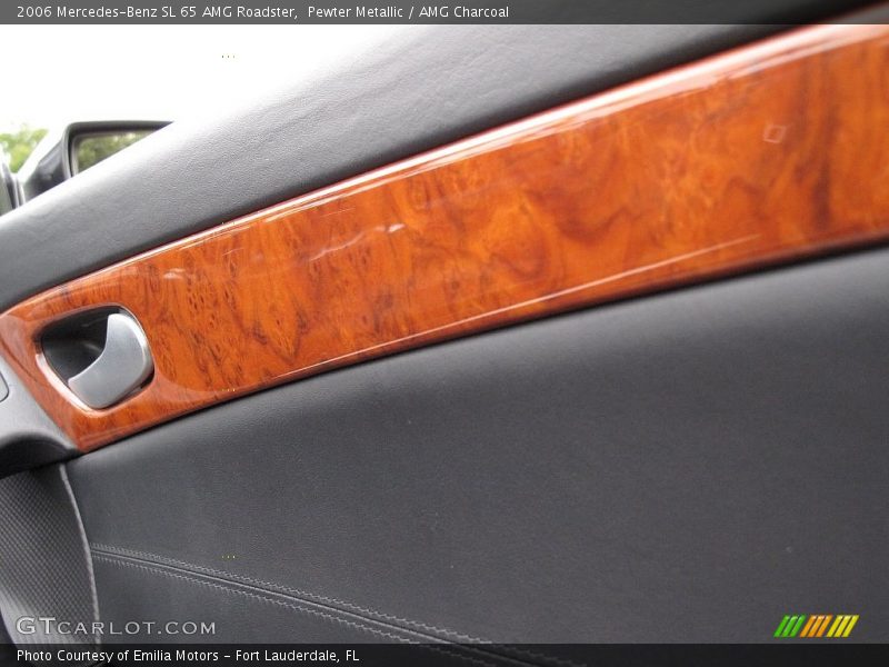 Pewter Metallic / AMG Charcoal 2006 Mercedes-Benz SL 65 AMG Roadster