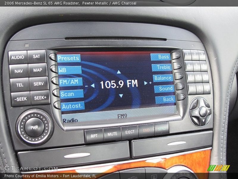 Pewter Metallic / AMG Charcoal 2006 Mercedes-Benz SL 65 AMG Roadster