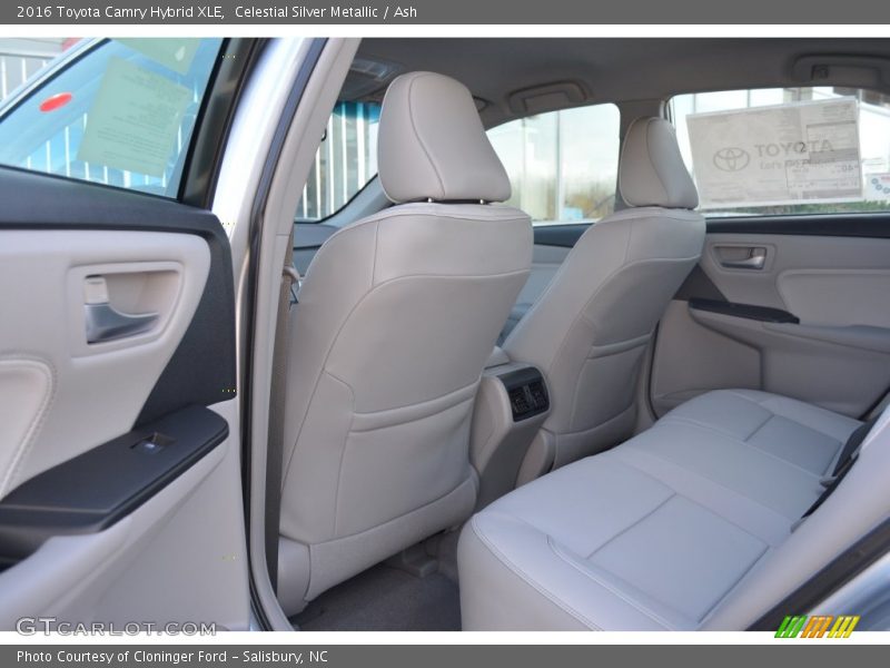 Rear Seat of 2016 Camry Hybrid XLE