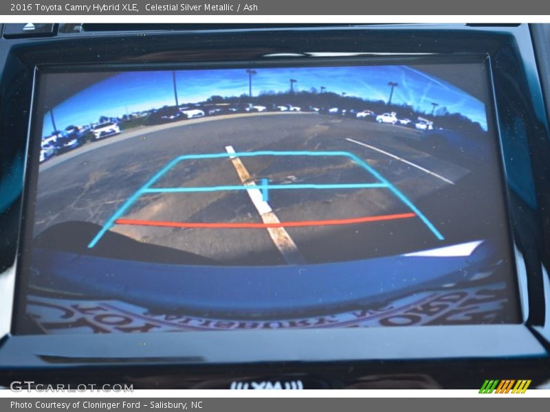 Celestial Silver Metallic / Ash 2016 Toyota Camry Hybrid XLE