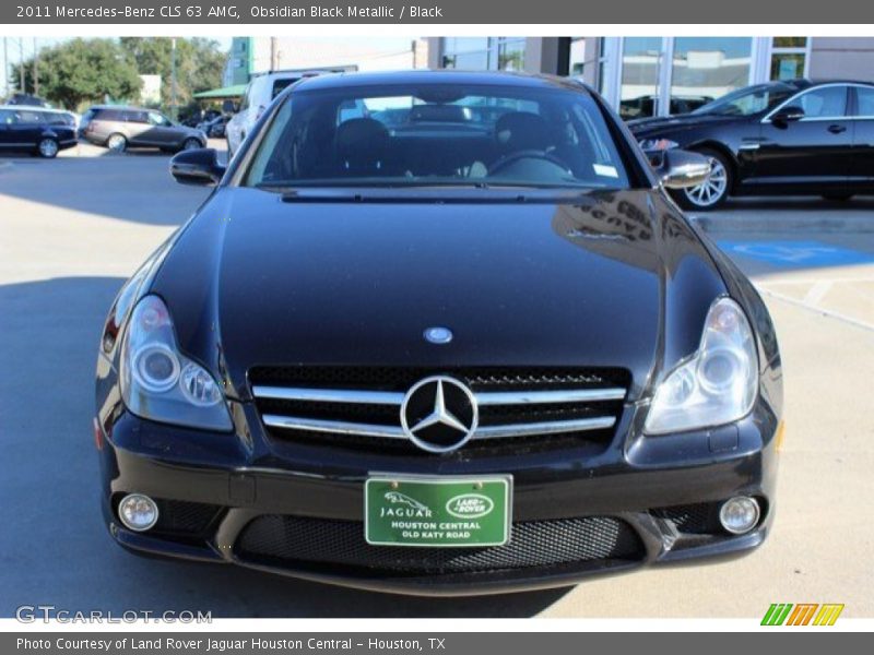 Obsidian Black Metallic / Black 2011 Mercedes-Benz CLS 63 AMG