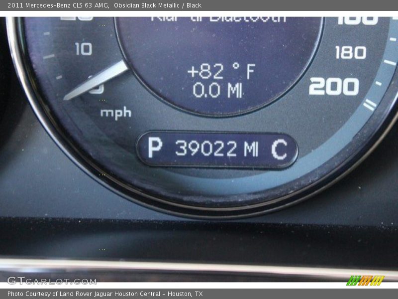 Obsidian Black Metallic / Black 2011 Mercedes-Benz CLS 63 AMG