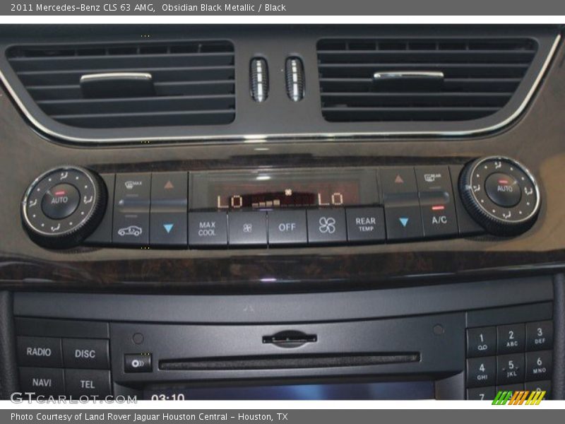 Obsidian Black Metallic / Black 2011 Mercedes-Benz CLS 63 AMG