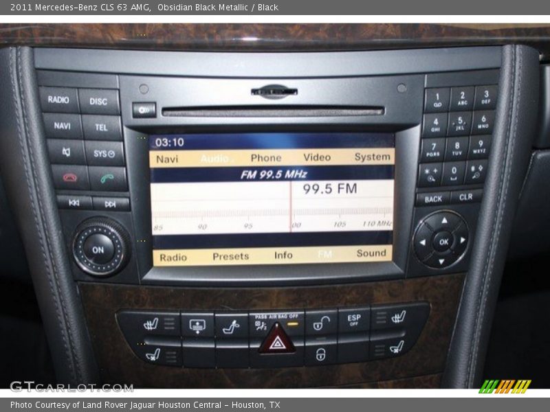 Obsidian Black Metallic / Black 2011 Mercedes-Benz CLS 63 AMG