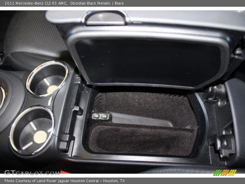 Obsidian Black Metallic / Black 2011 Mercedes-Benz CLS 63 AMG