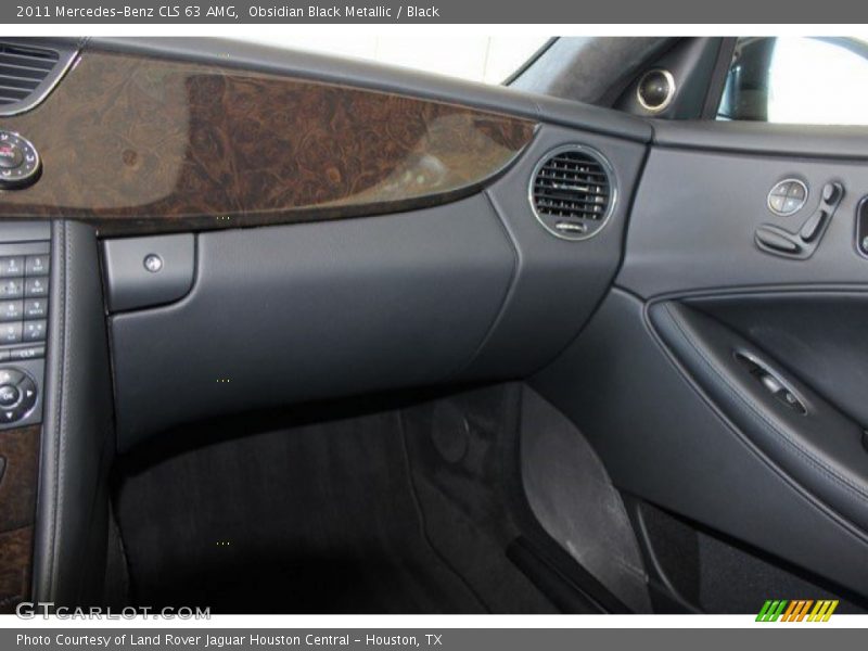 Obsidian Black Metallic / Black 2011 Mercedes-Benz CLS 63 AMG