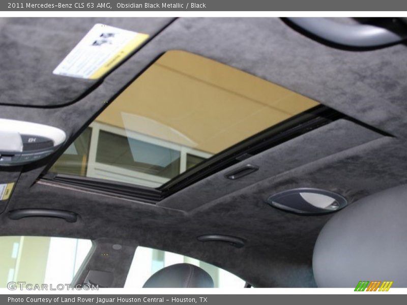 Obsidian Black Metallic / Black 2011 Mercedes-Benz CLS 63 AMG