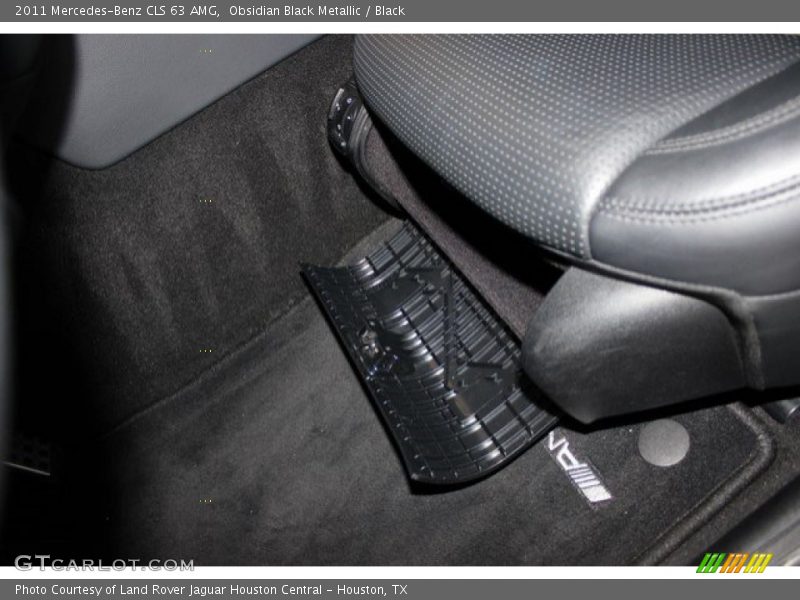 Obsidian Black Metallic / Black 2011 Mercedes-Benz CLS 63 AMG