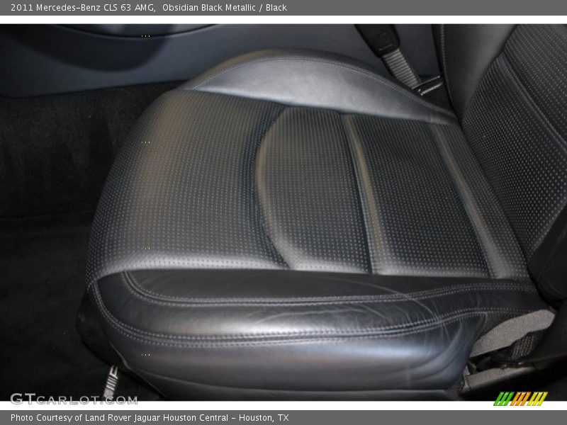 Obsidian Black Metallic / Black 2011 Mercedes-Benz CLS 63 AMG