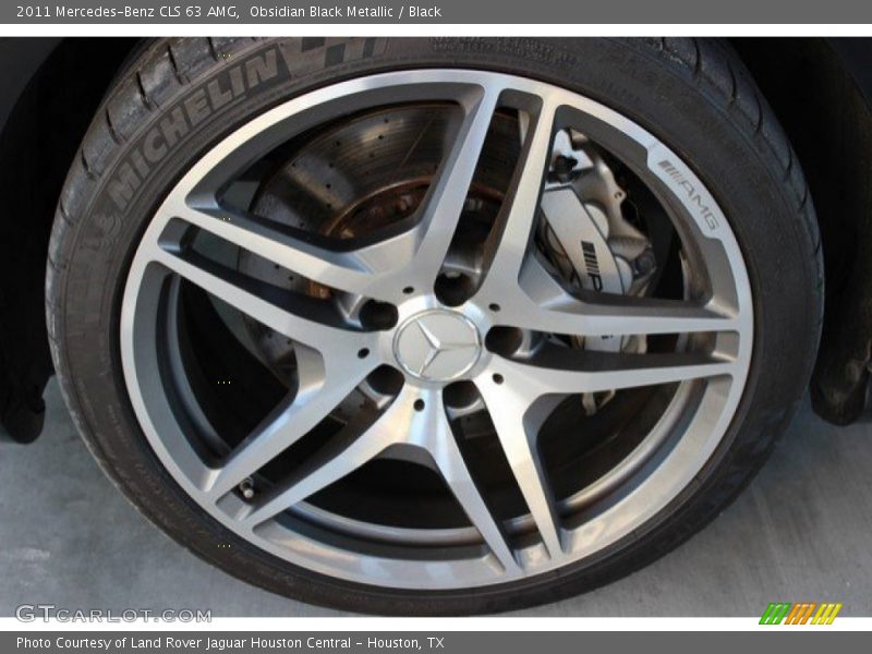 Obsidian Black Metallic / Black 2011 Mercedes-Benz CLS 63 AMG