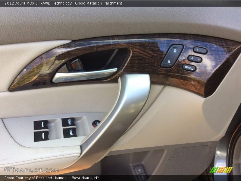 Grigio Metallic / Parchment 2012 Acura MDX SH-AWD Technology