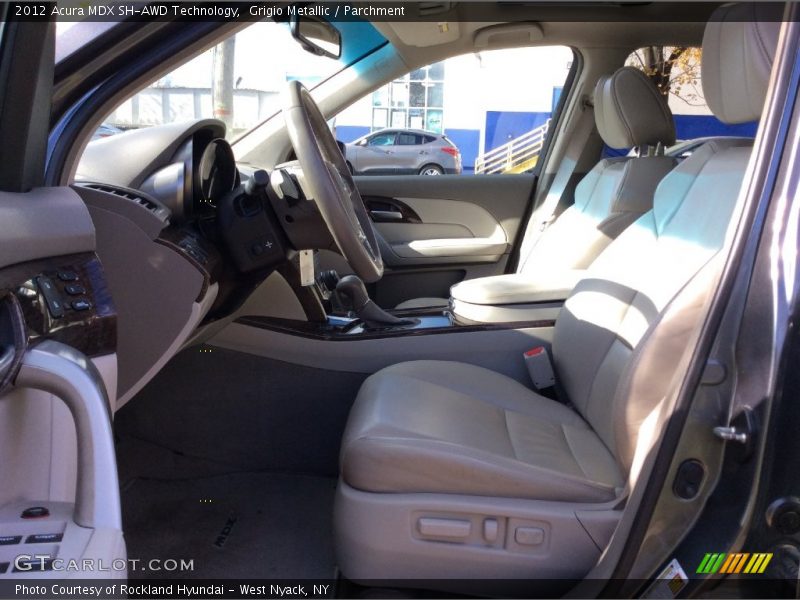 Grigio Metallic / Parchment 2012 Acura MDX SH-AWD Technology