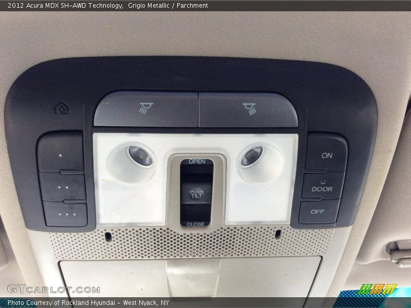 Grigio Metallic / Parchment 2012 Acura MDX SH-AWD Technology