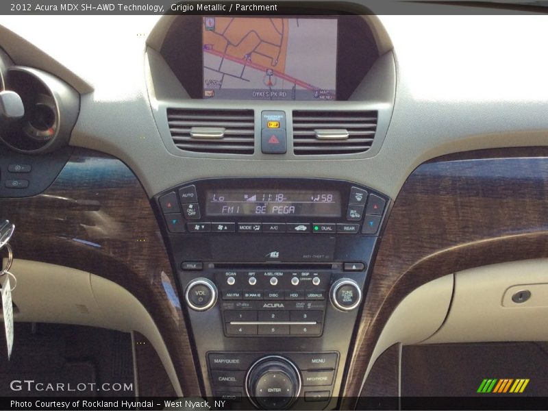 Grigio Metallic / Parchment 2012 Acura MDX SH-AWD Technology