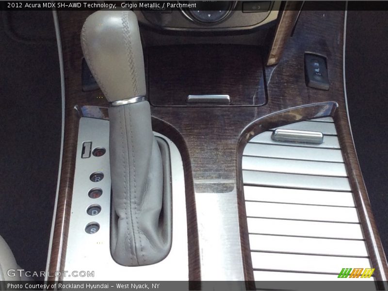 Grigio Metallic / Parchment 2012 Acura MDX SH-AWD Technology
