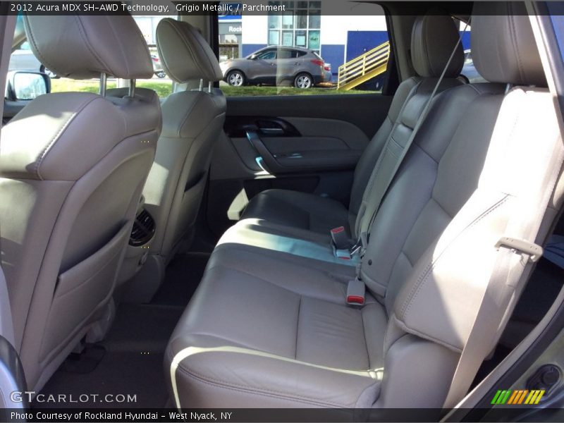 Grigio Metallic / Parchment 2012 Acura MDX SH-AWD Technology