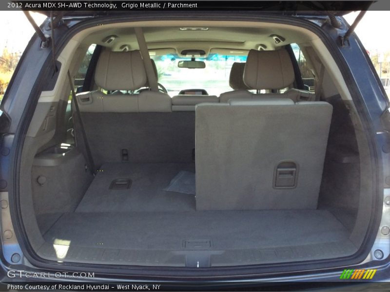 Grigio Metallic / Parchment 2012 Acura MDX SH-AWD Technology