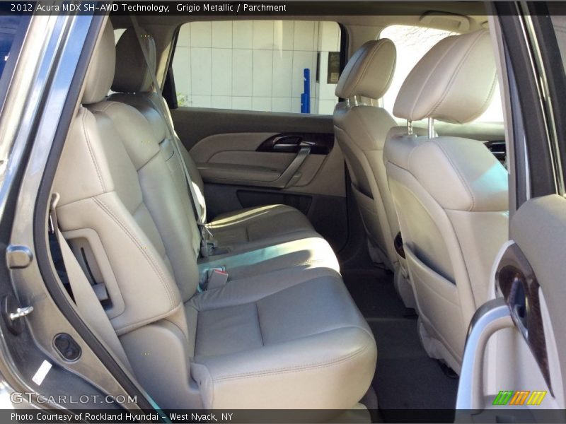 Grigio Metallic / Parchment 2012 Acura MDX SH-AWD Technology
