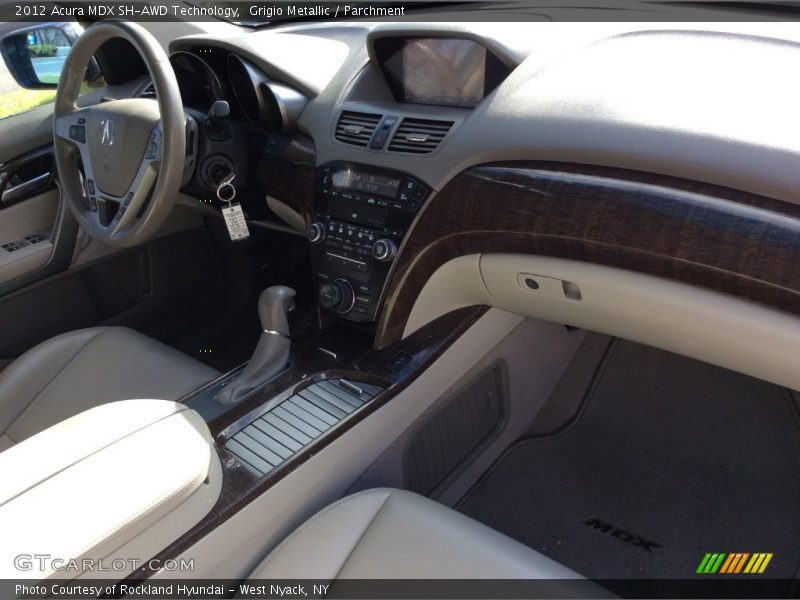 Grigio Metallic / Parchment 2012 Acura MDX SH-AWD Technology