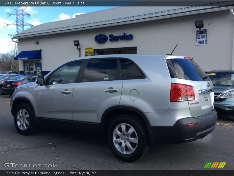 Bright Silver / Beige 2013 Kia Sorento LX AWD