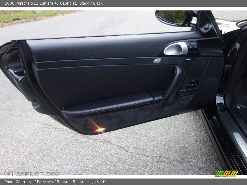 Black / Black 2008 Porsche 911 Carrera 4S Cabriolet