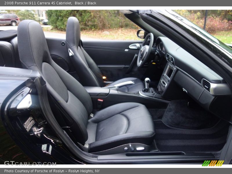 Black / Black 2008 Porsche 911 Carrera 4S Cabriolet
