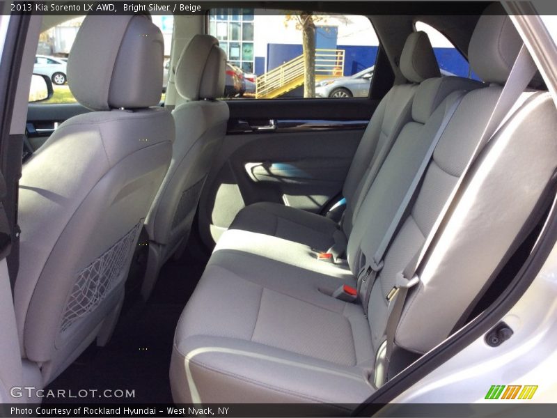 Bright Silver / Beige 2013 Kia Sorento LX AWD