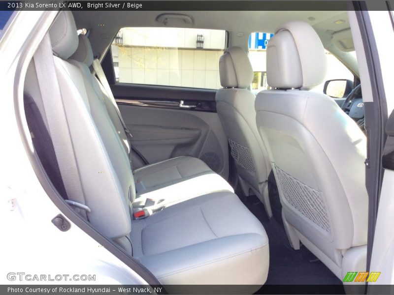 Bright Silver / Beige 2013 Kia Sorento LX AWD