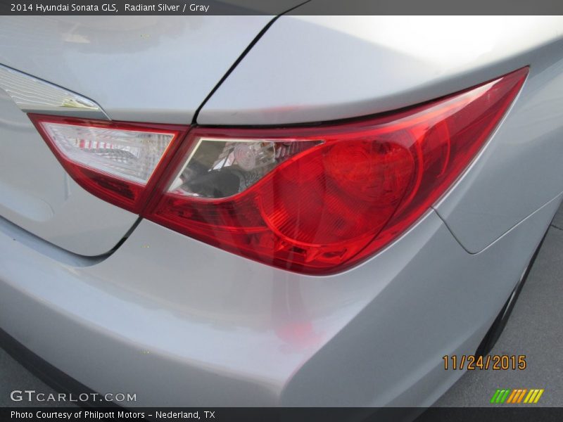 Radiant Silver / Gray 2014 Hyundai Sonata GLS