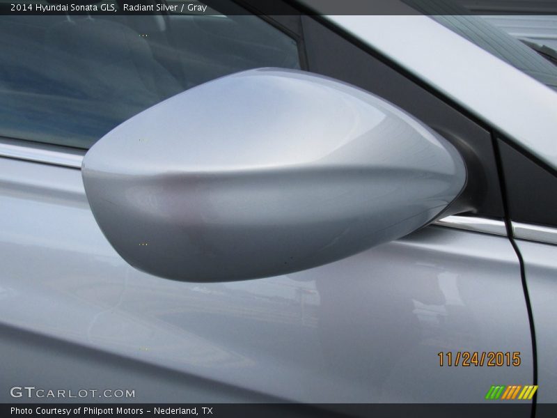 Radiant Silver / Gray 2014 Hyundai Sonata GLS