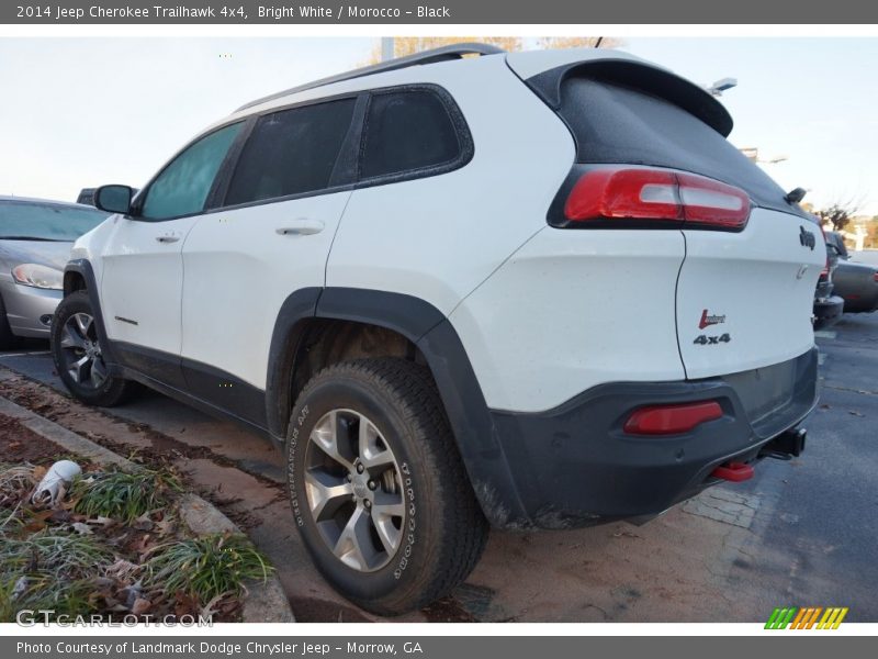 Bright White / Morocco - Black 2014 Jeep Cherokee Trailhawk 4x4