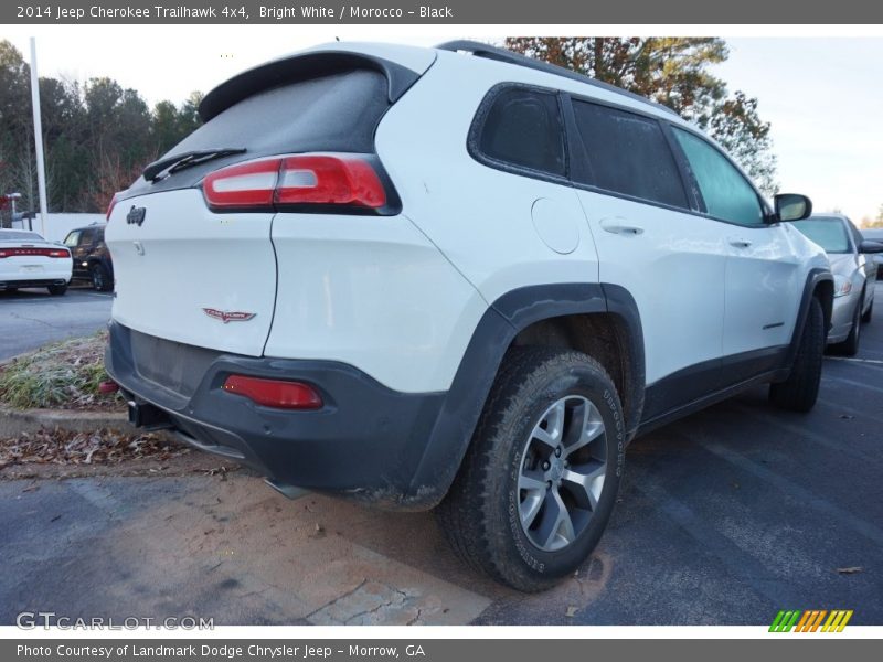 Bright White / Morocco - Black 2014 Jeep Cherokee Trailhawk 4x4