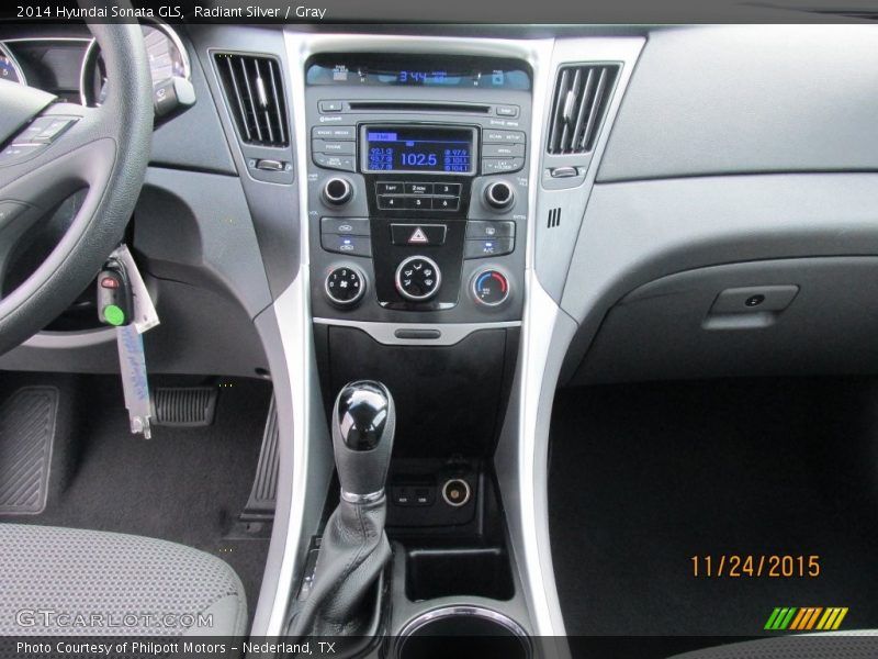 Radiant Silver / Gray 2014 Hyundai Sonata GLS
