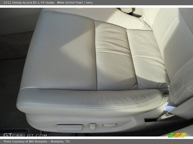 White Orchid Pearl / Ivory 2012 Honda Accord EX-L V6 Sedan