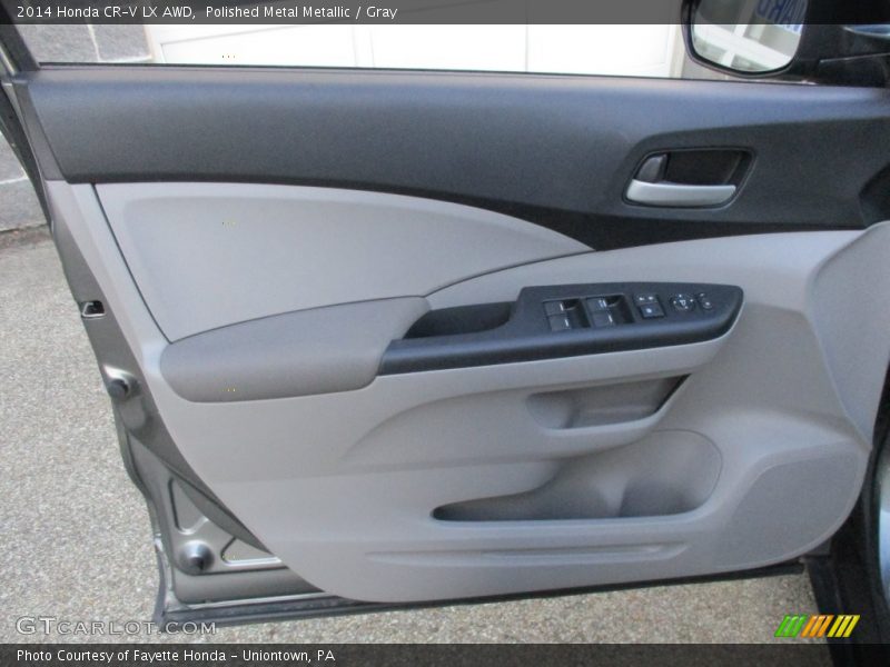 Polished Metal Metallic / Gray 2014 Honda CR-V LX AWD