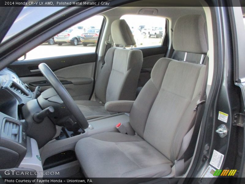 Polished Metal Metallic / Gray 2014 Honda CR-V LX AWD