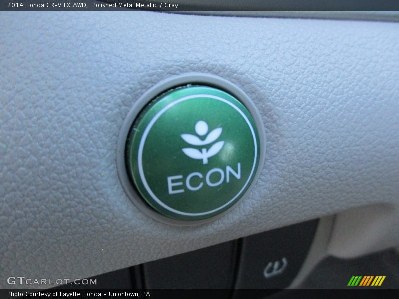 Polished Metal Metallic / Gray 2014 Honda CR-V LX AWD