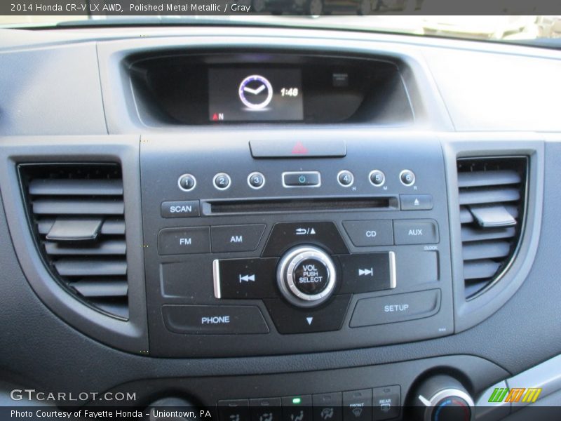 Polished Metal Metallic / Gray 2014 Honda CR-V LX AWD
