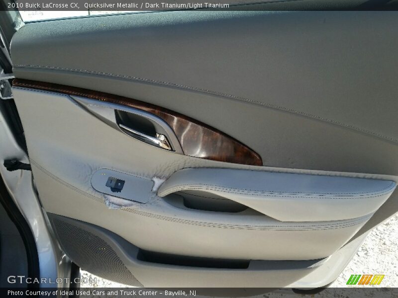 Quicksilver Metallic / Dark Titanium/Light Titanium 2010 Buick LaCrosse CX